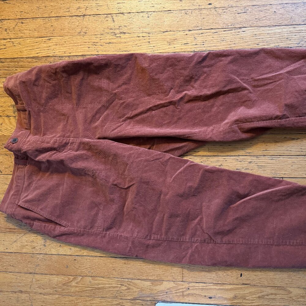 XL LOFT - Burnt orange corduroy pant